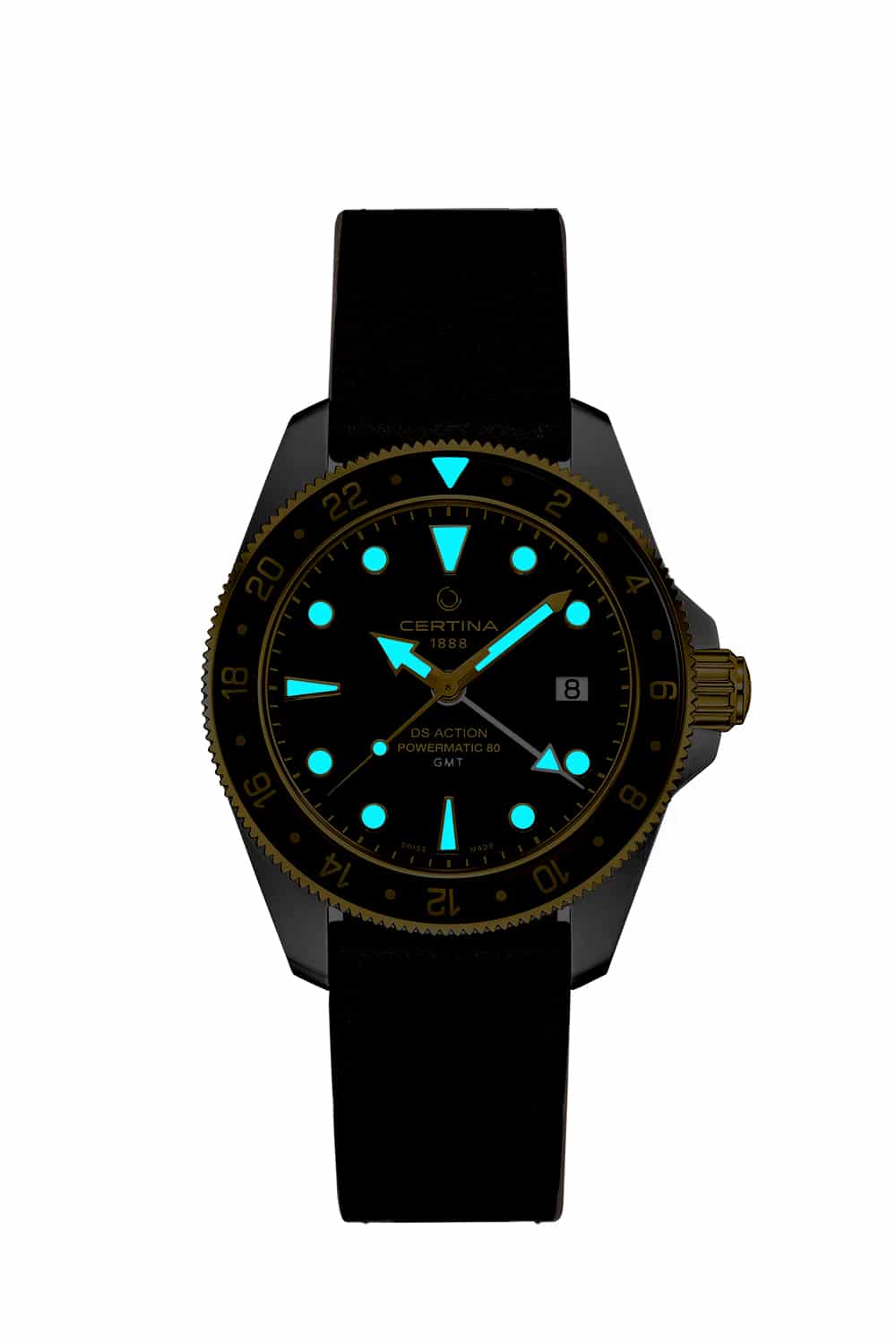 Certina DS Action GMT Powermatic 80 - C032.929.26.051.00 - Bilde 2