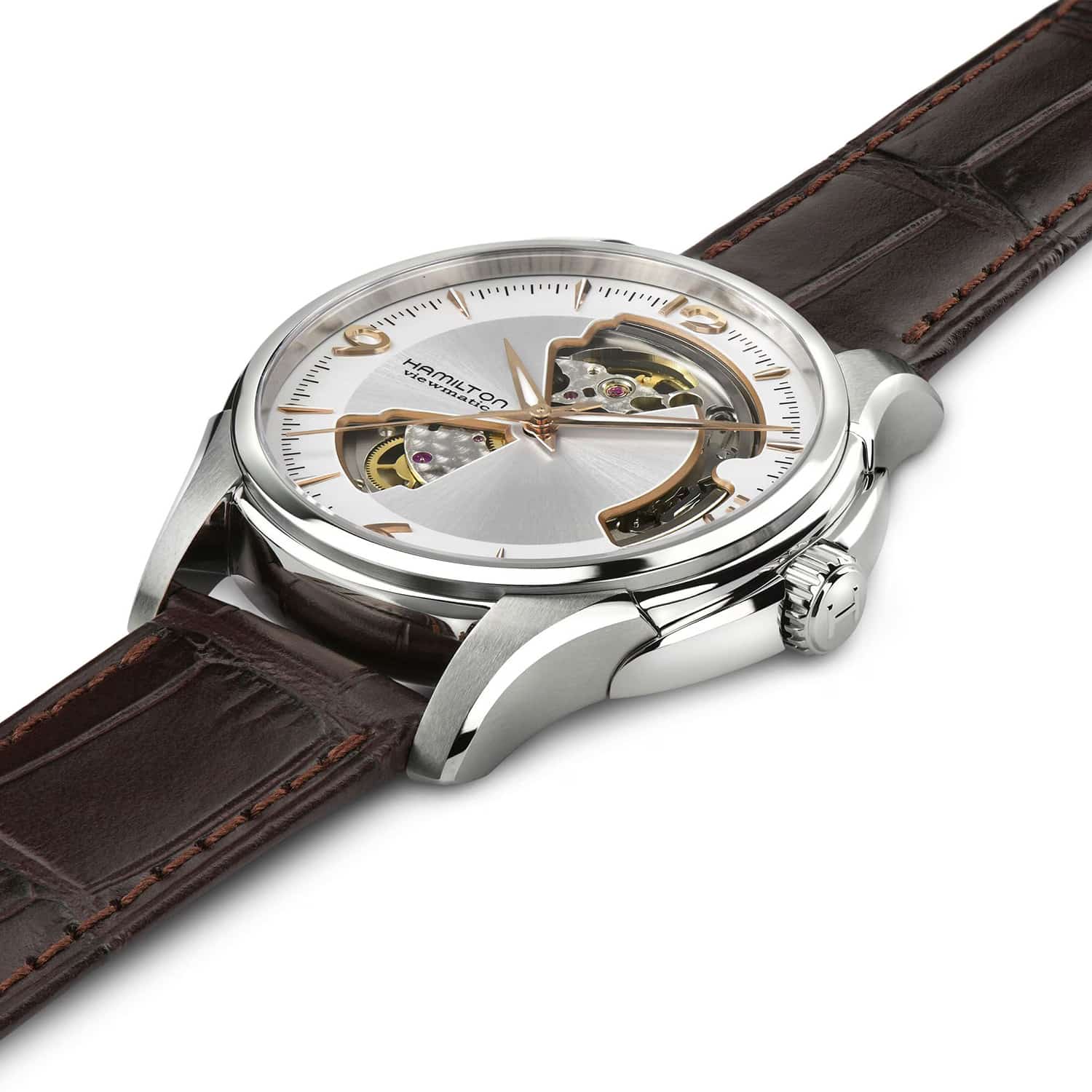Hamilton Jazzmaster Open Heart Auto 40mm - H32565555 - Bilde 2