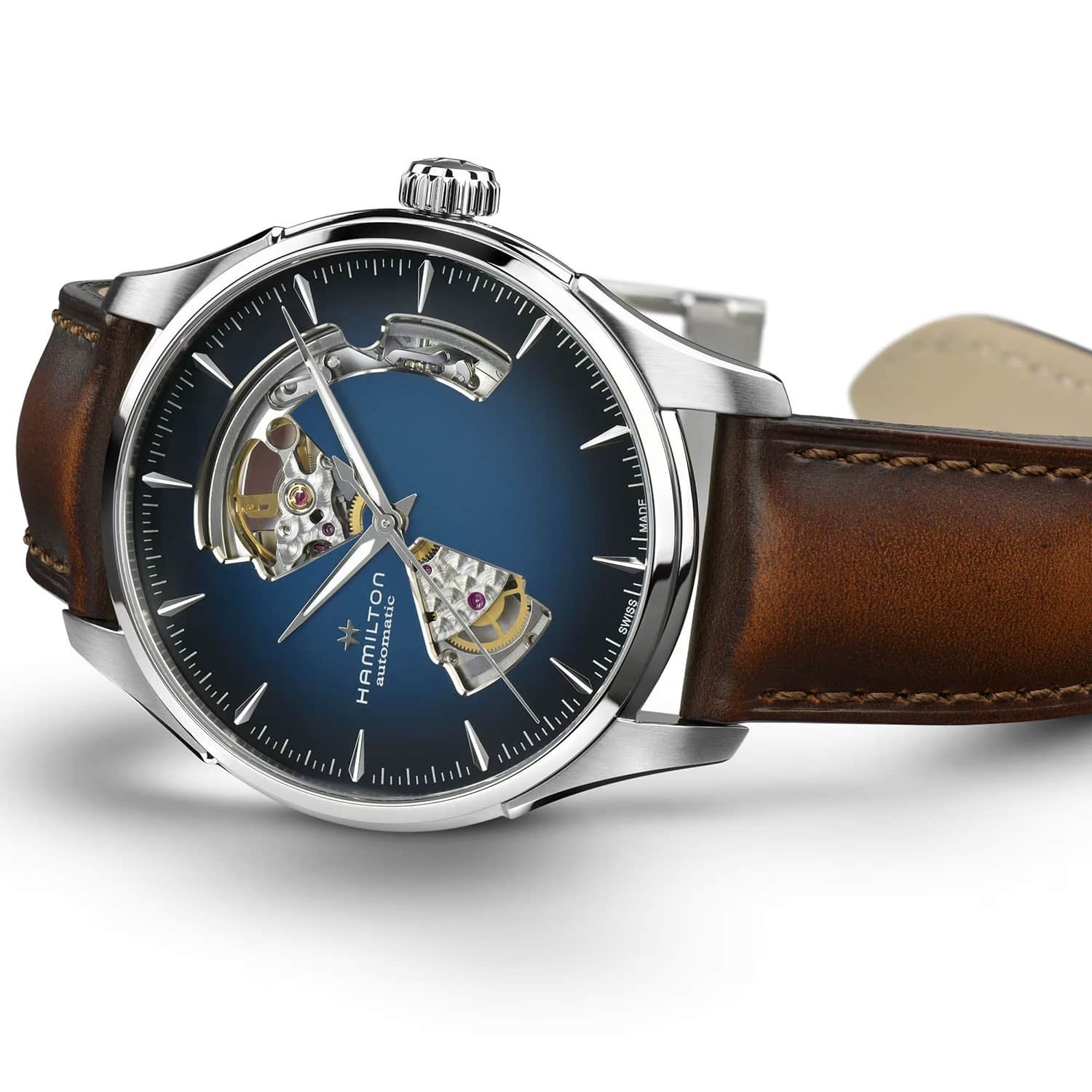 Hamilton Jazzmaster Open Heart Auto 40MM - H32675540 - Bilde 3