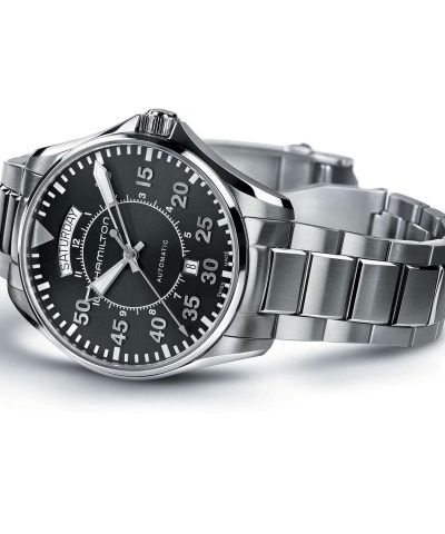 Hamilton Khaki Aviation Pilot Day Date 42mm - H64615135 - Bilde 3
