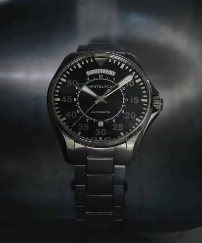 Hamilton Khaki Aviation Pilot Day Date 42mm - H64615135 - Bilde 4