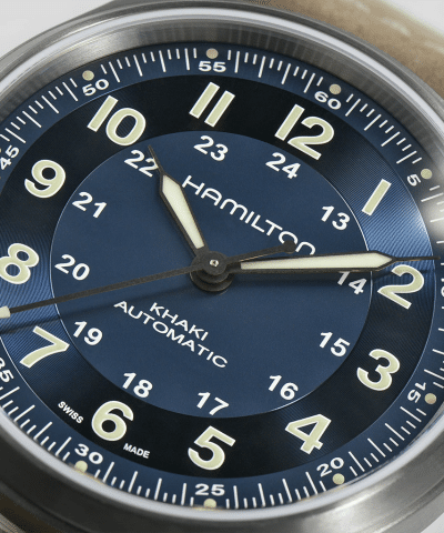Hamilton Khaki Field Titanium Auto 42mm - H70545540 - Bilde 4