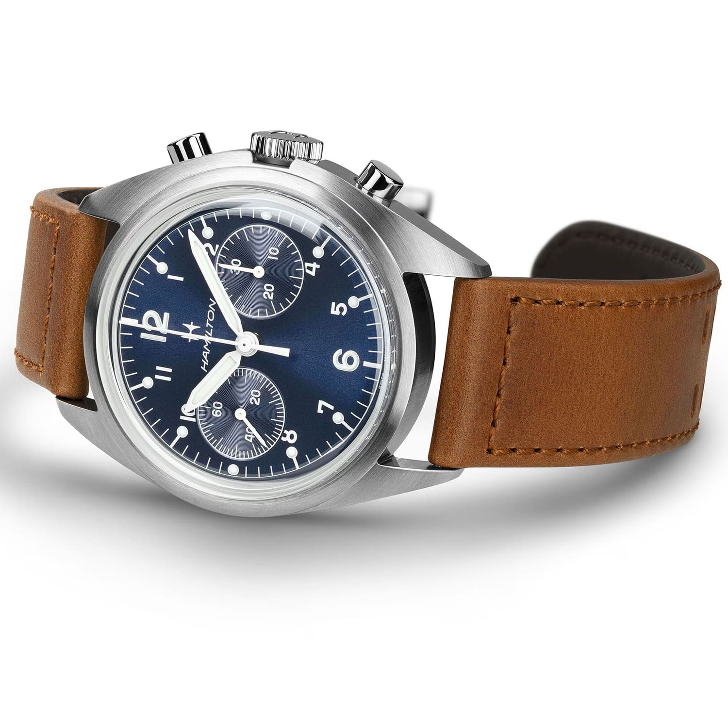 Hamilton Khaki Aviation Pilot Pioneer Mechanical Chrono 40mm - H76409540 - Bilde 2