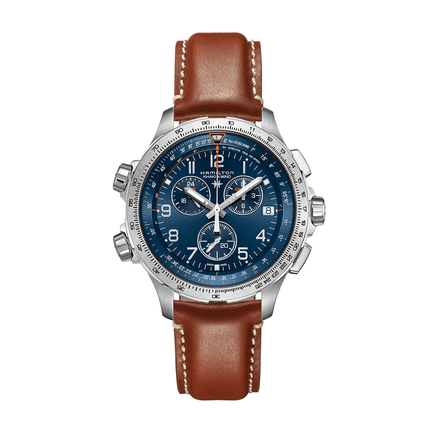 Hamilton Khaki Aviation X-Wind GMT Chrono Quartz 46MM - H77922541