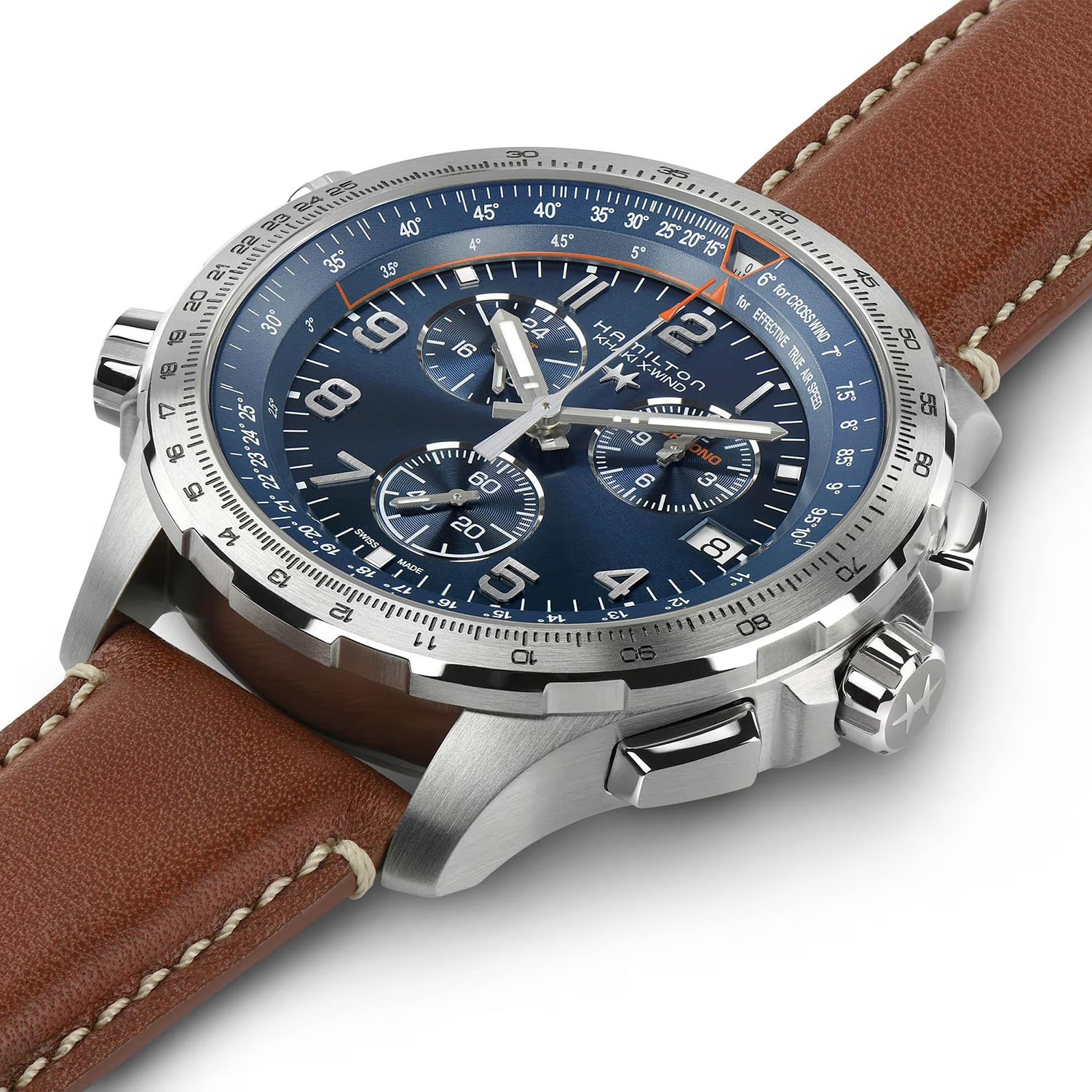 Hamilton Khaki Aviation X-Wind GMT Chrono Quartz 46MM - H77922541 - Bilde 3