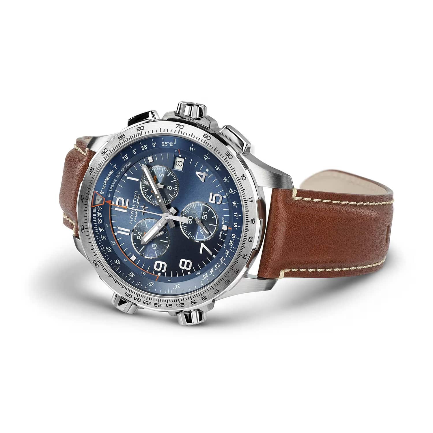Hamilton Khaki Aviation X-Wind GMT Chrono Quartz 46MM - H77922541 - Bilde 4