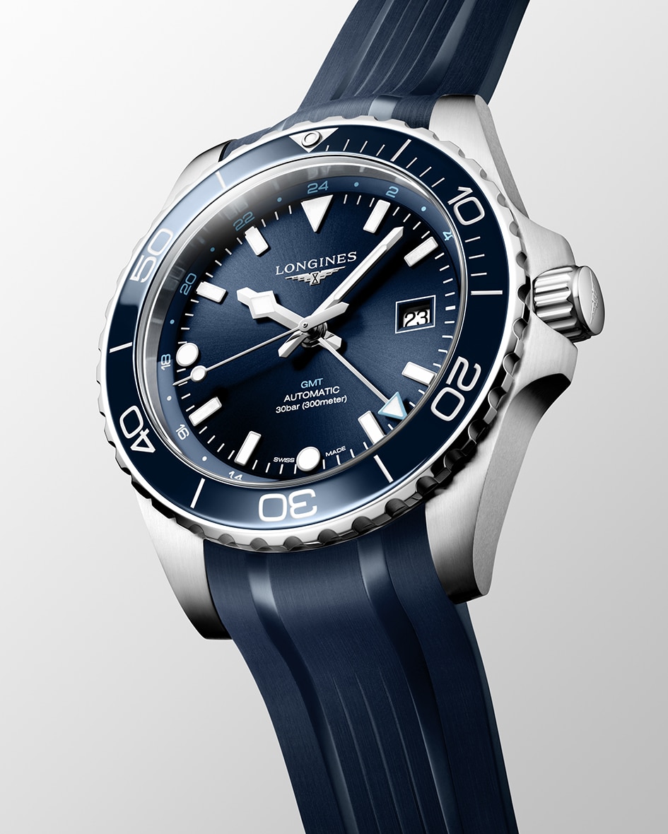 Longines HydroConquest GMT 43MM - L3.890.4.96.9 - Bilde 2