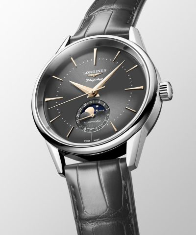 Longines Flagship Heritage Moonphase 38mm - L4.815.4.52.2 - Bilde 4