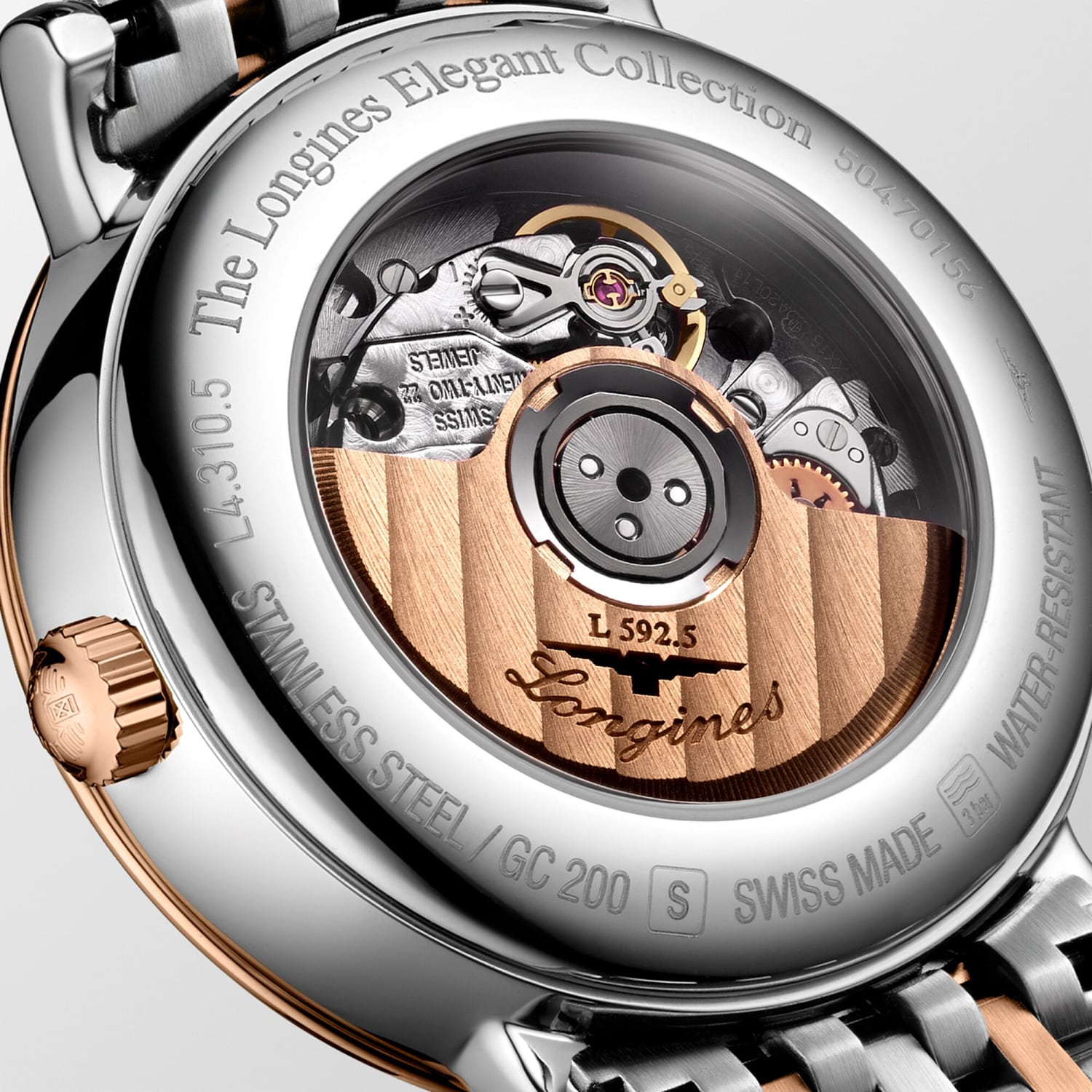 Longines Elegant Collection 29mm - L4.310.5.81.7 - Bilde 3