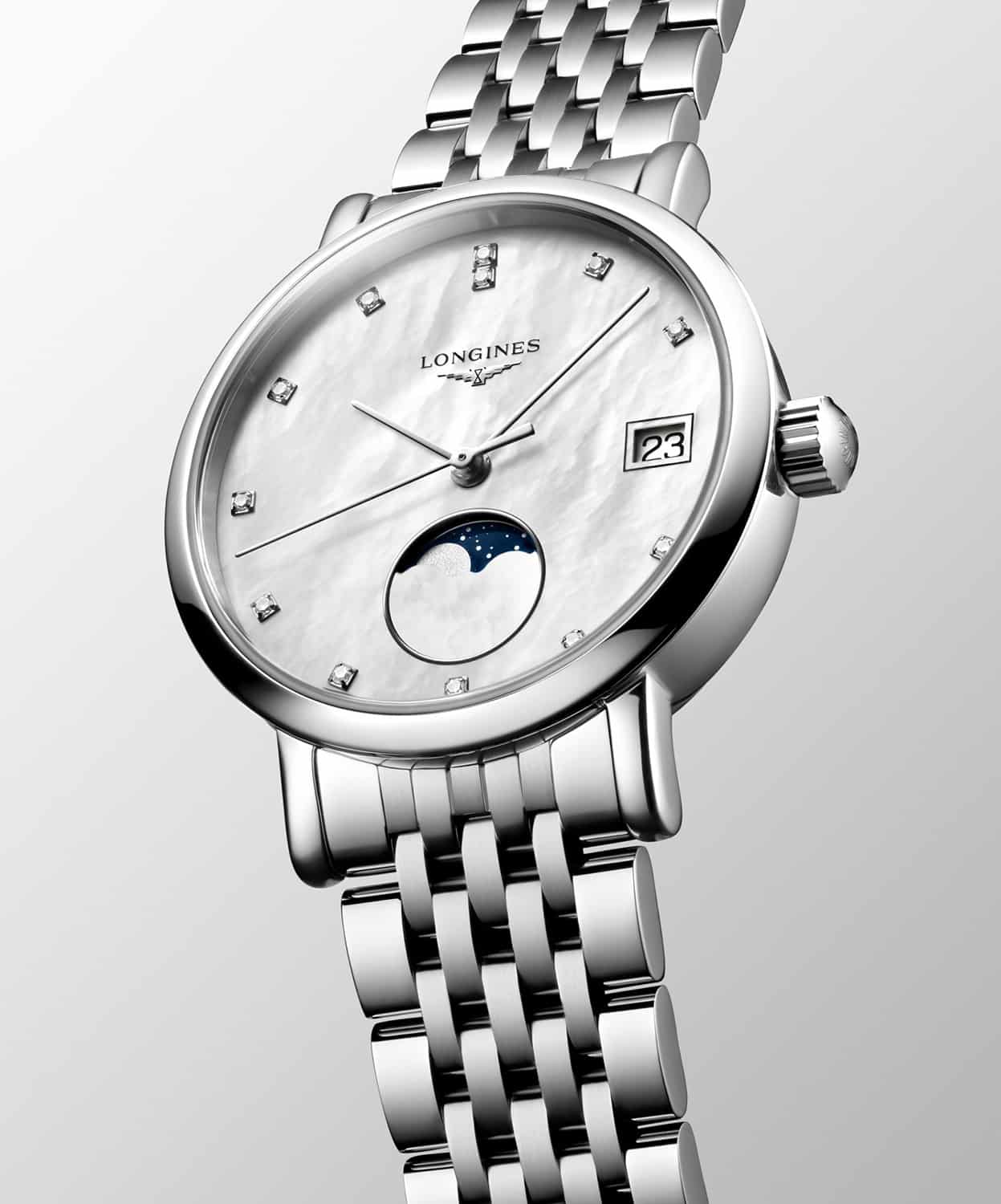Longines Elegant Collection Moon Phase 30MM - L4.330.4.87.6 - Bilde 4