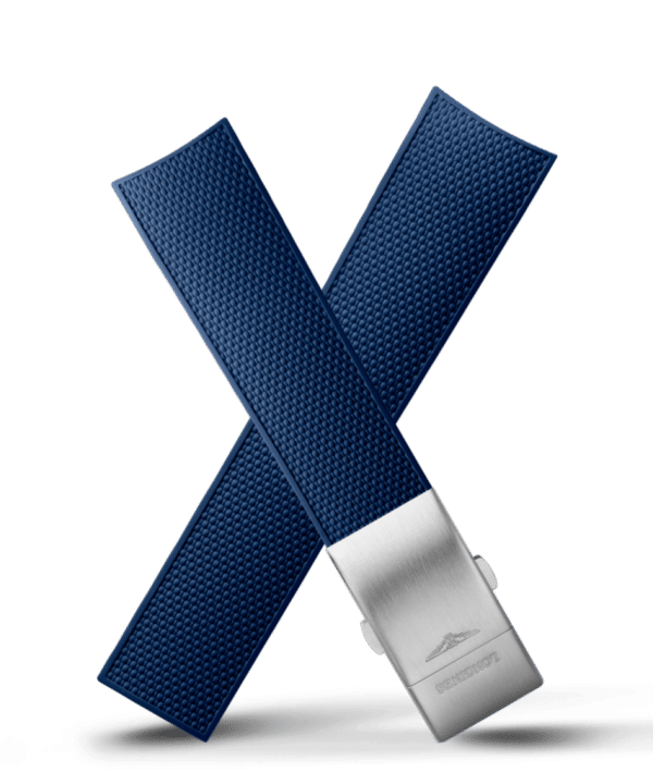 Alternative view of Longines Official HydroConquest Blue Rubber Strap (HydroConquest 39MM)