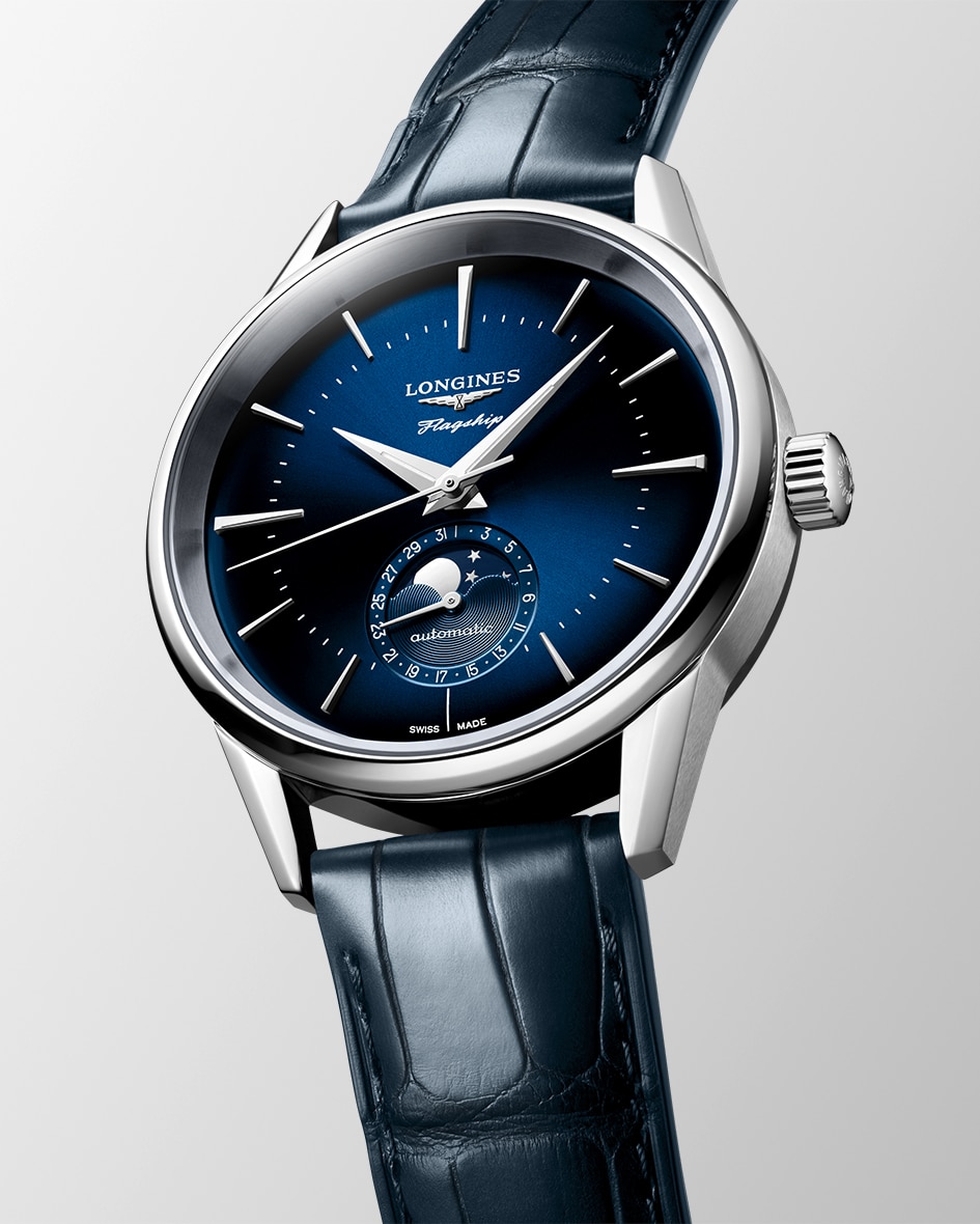 Longines Flagship Heritage Moon Phase - L4.815.4.92.2 - Bilde 2