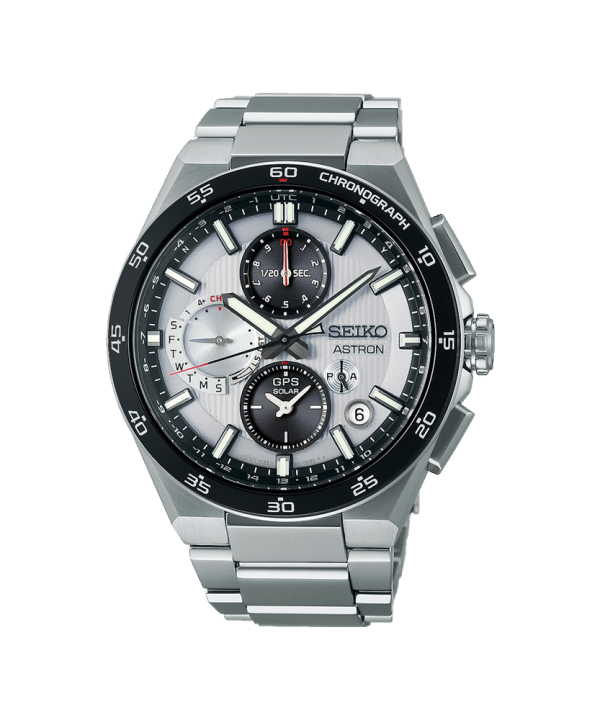 Seiko Astron GPS Solar Dual-Time Chronograph 5X83 - SSH153J1